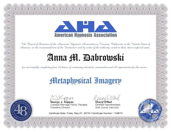 Metaphysical Imagery - AHA